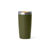 Yeti Rambler met magslider deksel, 10 oz/295 ml, olive/king crab orange