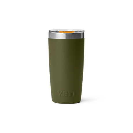 Yeti Rambler met magslider deksel, 10 oz/295 ml, olive/king crab orange