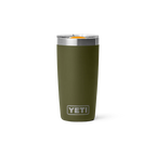 Yeti Rambler met magslider deksel, 10 oz/295 ml, olive/king crab orange