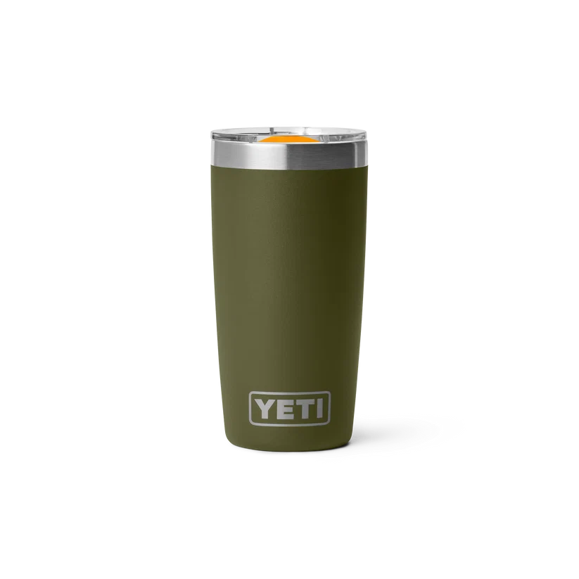 Yeti Rambler met magslider deksel, 10 oz/295 ml, olive/king crab orange