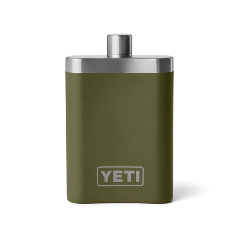 Yeti Rambler Flask, olive/upland bird