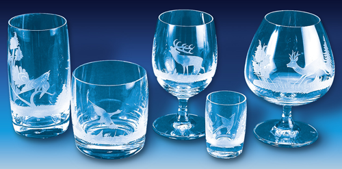 Bierglas uit de Kristalserie 