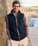 Schöffel Oakham Fleece Gilet Heren, navy