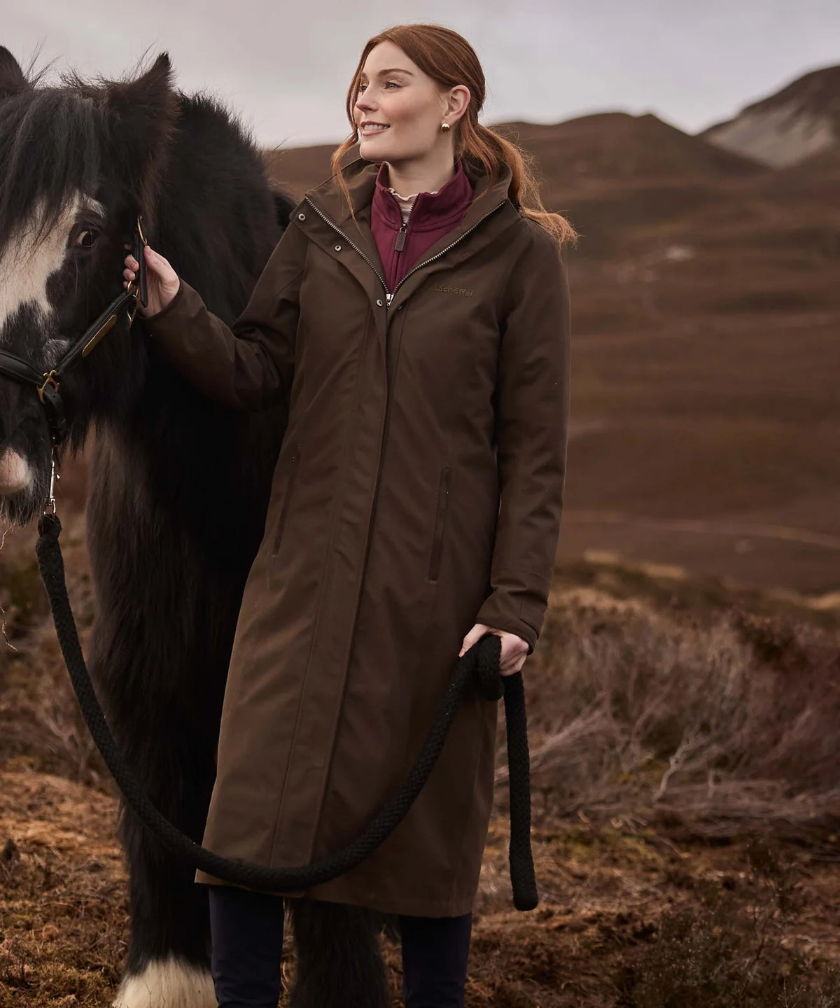 Schöffel Marefield WP Coat, dark caper