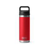 Yeti Rambler Bottle met Chug Cap, 18 oz/532 ml, rescue red