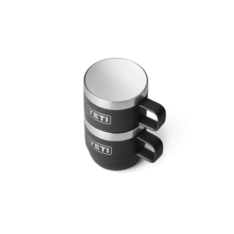 Yeti Rambler Mugs, stapelbaar, 6 oz/177 ml, black