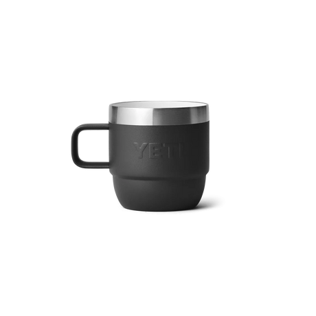 Yeti Rambler Mugs, stapelbaar, 6 oz/177 ml, black