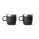 Yeti Rambler Mugs, stapelbaar, 6 oz/177 ml, black