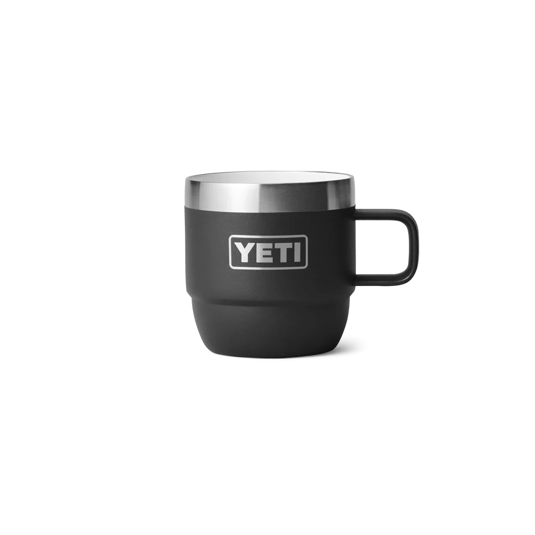 Yeti Rambler Mugs, stapelbaar, 6 oz/177 ml, black