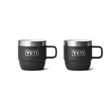 Yeti Rambler Mugs, stapelbaar, 6 oz/177 ml, black