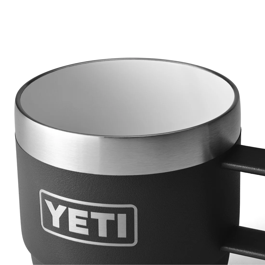 Yeti Rambler Mugs, stapelbaar, 6 oz/177 ml, black
