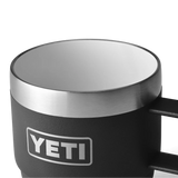 Yeti Rambler Mugs, stapelbaar, 6 oz/177 ml, black