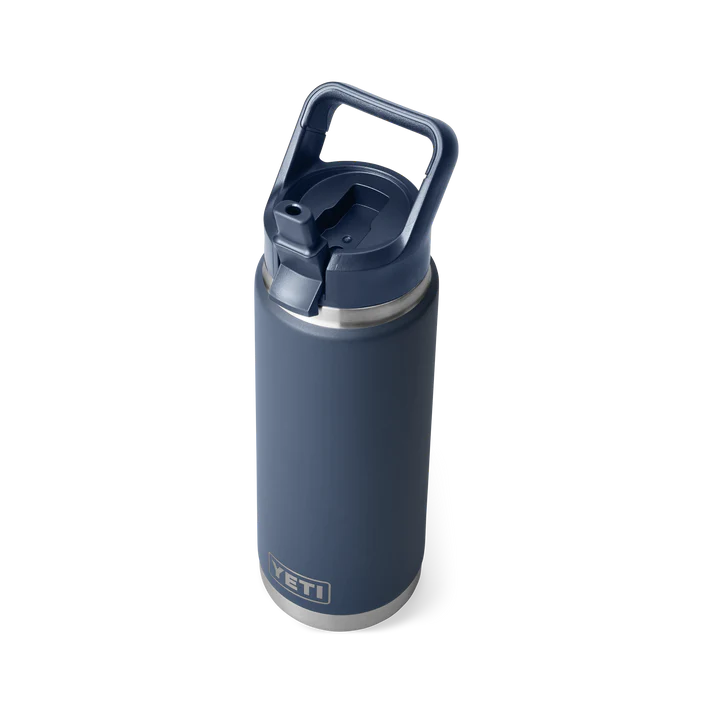 Yeti Rambler Straw Bottle, 26 oz/769 ml, navy