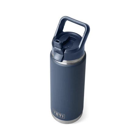 Yeti Rambler Straw Bottle, 26 oz/769 ml, navy