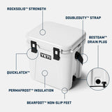 Yeti Roadie 24, koelbox, charcoal