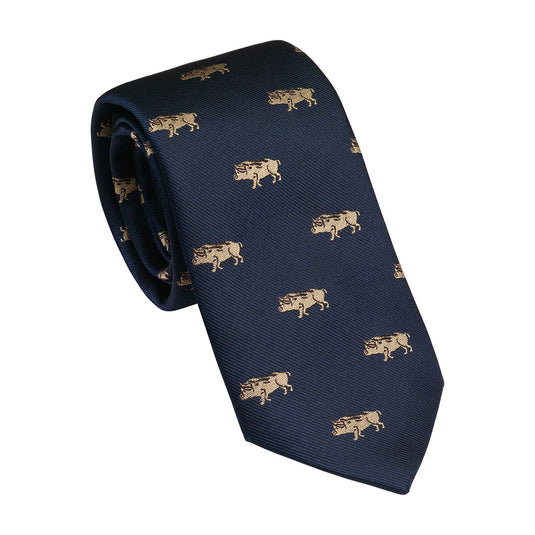 Laksen Wild Boar Tie, old navy