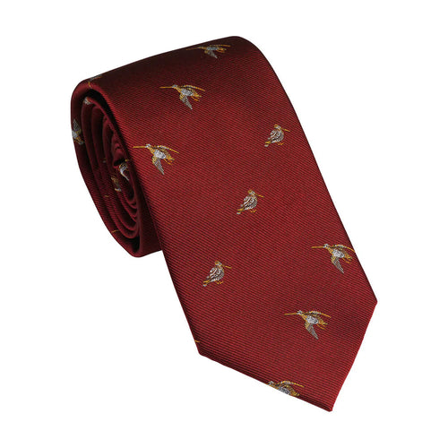 Laksen Woodcock Tie, vintage red