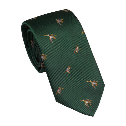 Laksen Woodcock Tie, British racing green