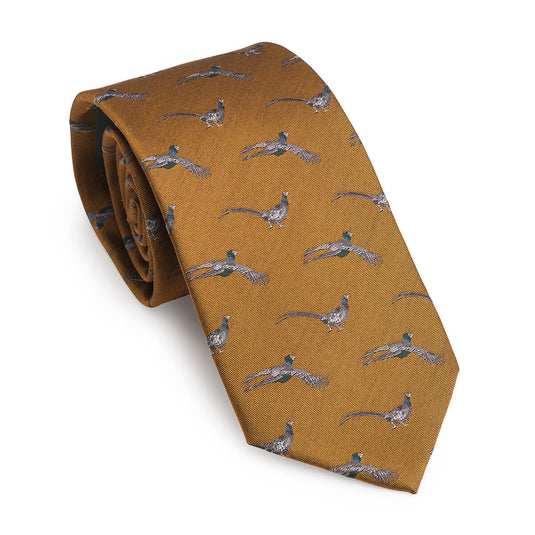 Laksen Pheasant Tie, mustard