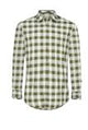 Jagdhund Bastian heren overhemd, green check