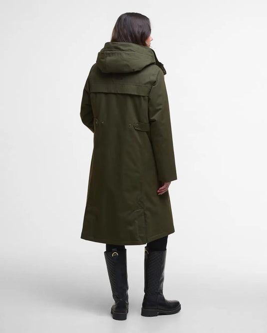 Barbour Bamburgh Waterproof Jacket, classic olive
