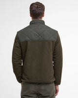 Barbour Hybrid Fleece Jacket, olive