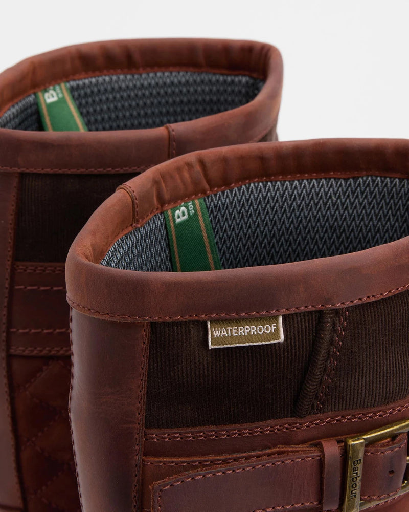 Afbeelding laden in Galerijviewer, Barbour Beaconsfield Knee-High Boots, mahogony
