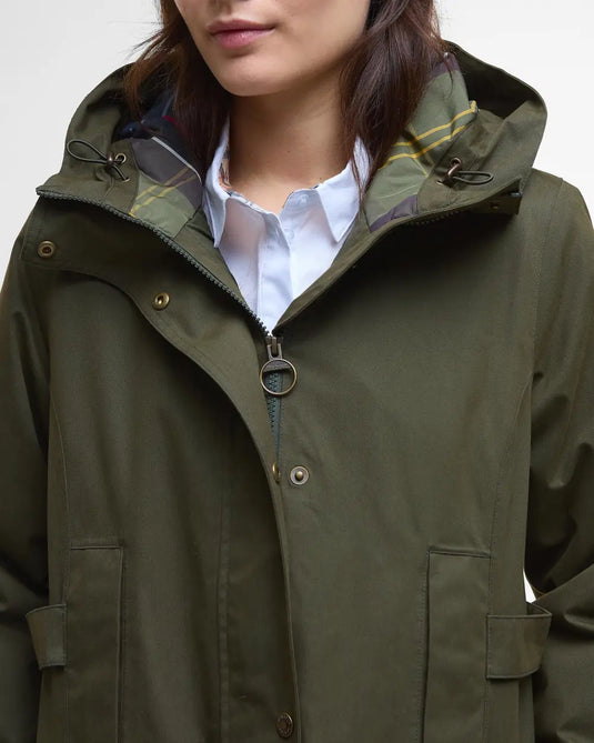 Barbour Bamburgh Waterproof Jacket, classic olive