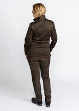 Pinewood Tiveden TC-Stretch InsectSafe Trousers Women, dark olive/suède brown