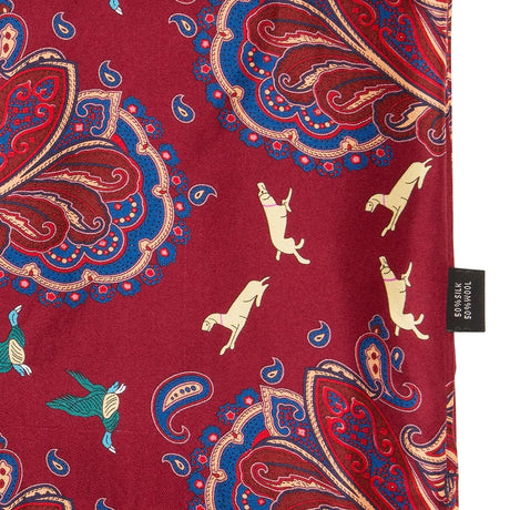 Laksen Game Scarf Two Face, wool/silk