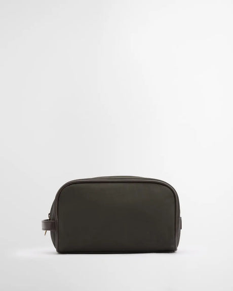 Barbour Wax Washbag, olive