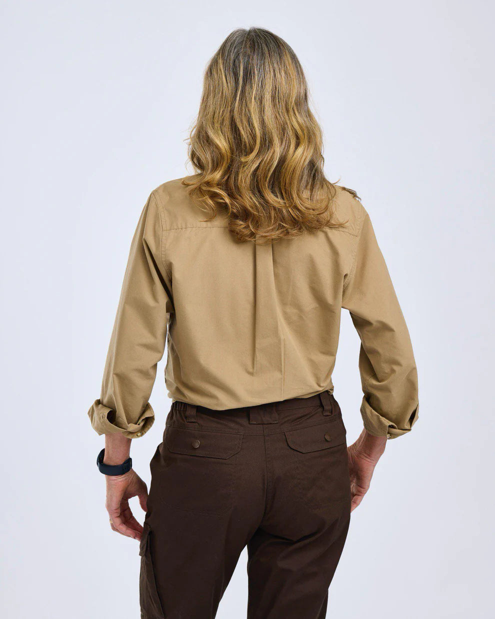 Pinewood Safari L/S Shirt Women, sandstone