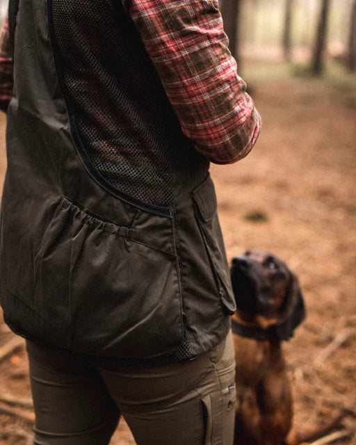 Pinewood Dog Sports Vest 2.0 Women, moss green
