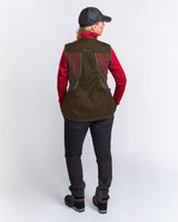 Pinewood Dog Sports Vest 2.0 Women, suede brown/dark olive
