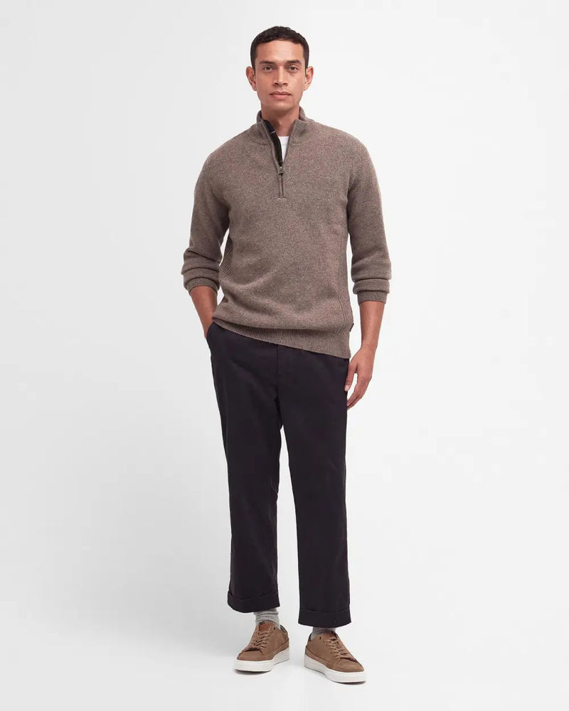 Afbeelding laden in Galerijviewer, Barbour Holden Half Zip, military marl
