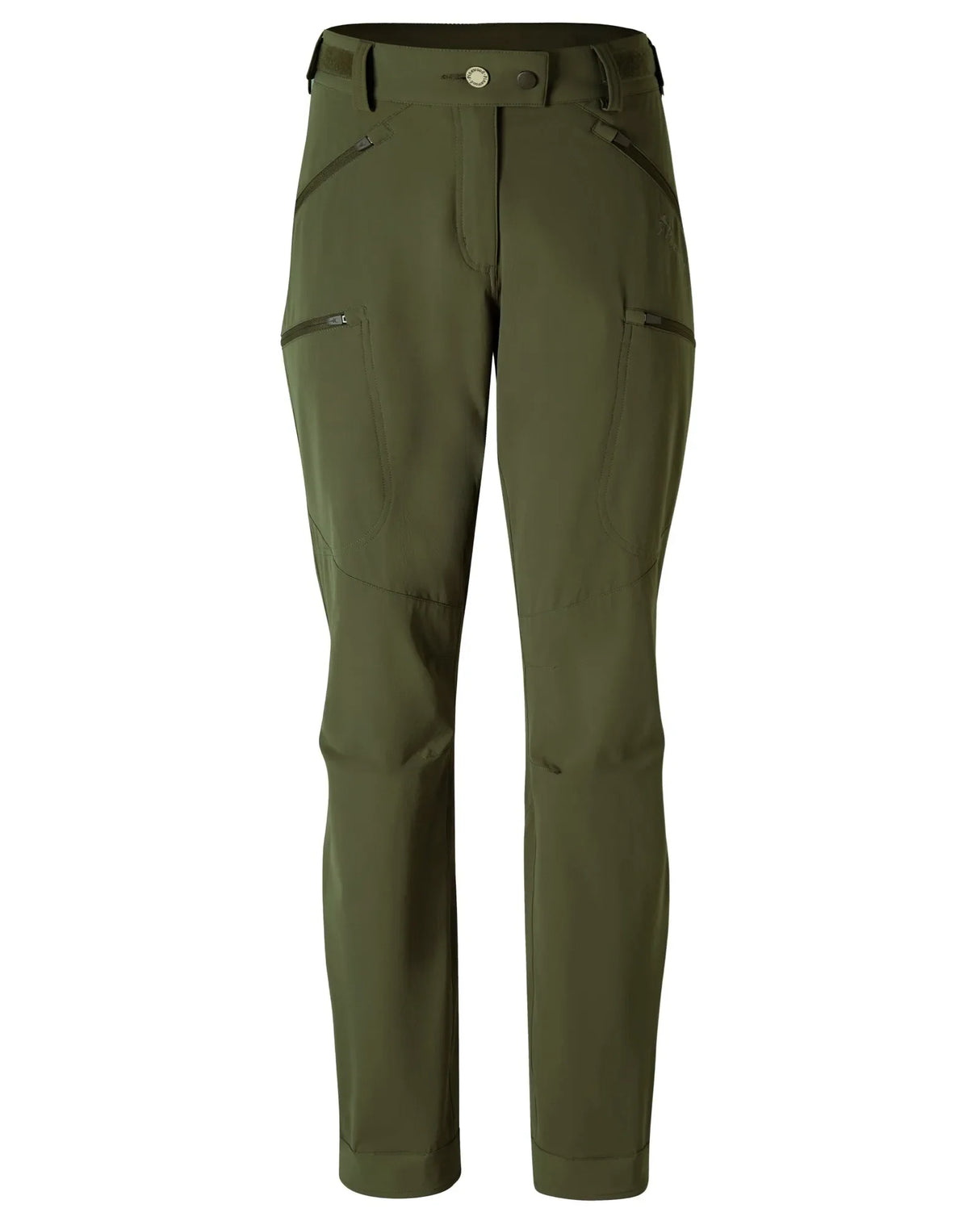 Pinewood Abisko Light Stretch Trousers Dames, MossGreen/MossGreen