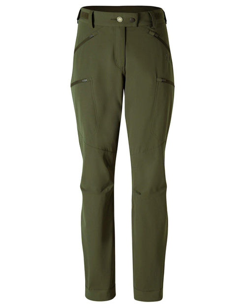 Pinewood Abisko Light Stretch Trousers W, mossgreen/mossgreen