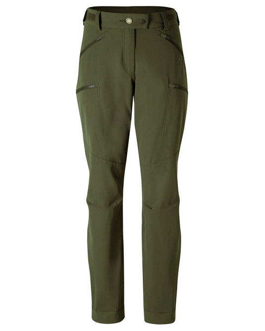 Pinewood Abisko Light Stretch Trousers, MossGreen/MossGreen