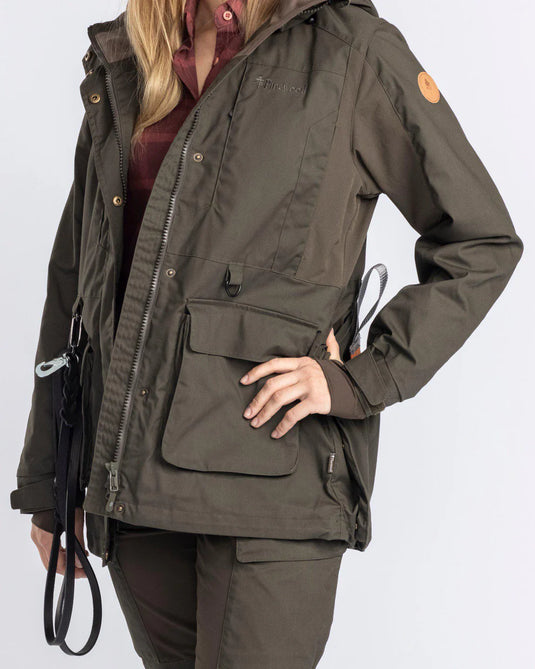 Pinewood Dog Sports Trainer Jacket W, moss green