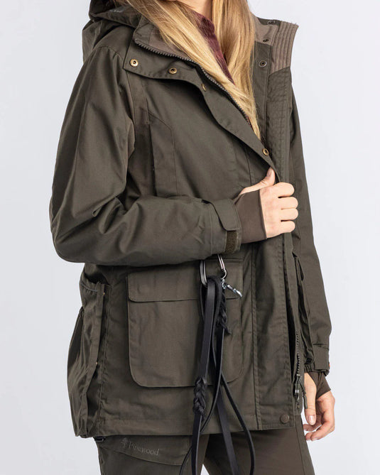 Pinewood Dog Sports Trainer Jacket W, moss green