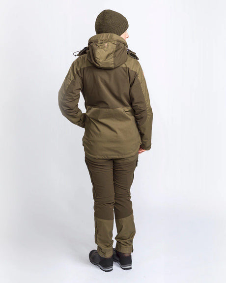 Pinewood Finnveden Hybrid Extreme Trousers W, d. olive/h. olive