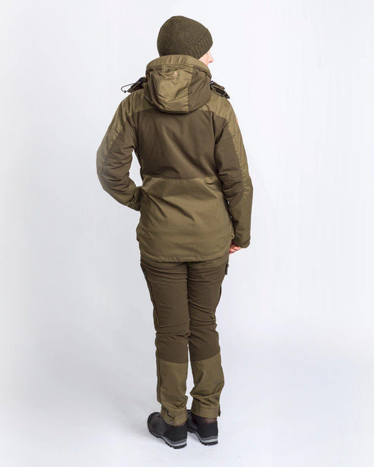Pinewood Finnveden Hybrid Extreme Trousers W, d. olive/h. olive