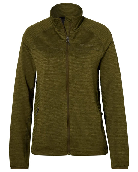 Pinewood Abisko Fleece Jacket Dames, Olive Green