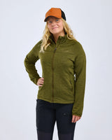 Pinewood Abisko Fleece Jacket Dames, Olive Green