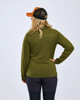 Pinewood Abisko Fleece Jacket Dames, Olive Green