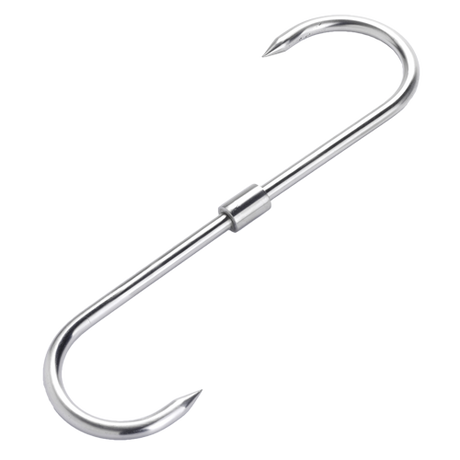 Slachthaken / Vleeshaken RVS 30 cm draaibaar - Het Brabants Jachthuis