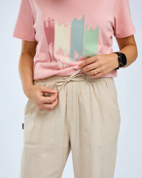 Pinewood Värnamo InsectSafe Hemp mix Trousers W, linen beige