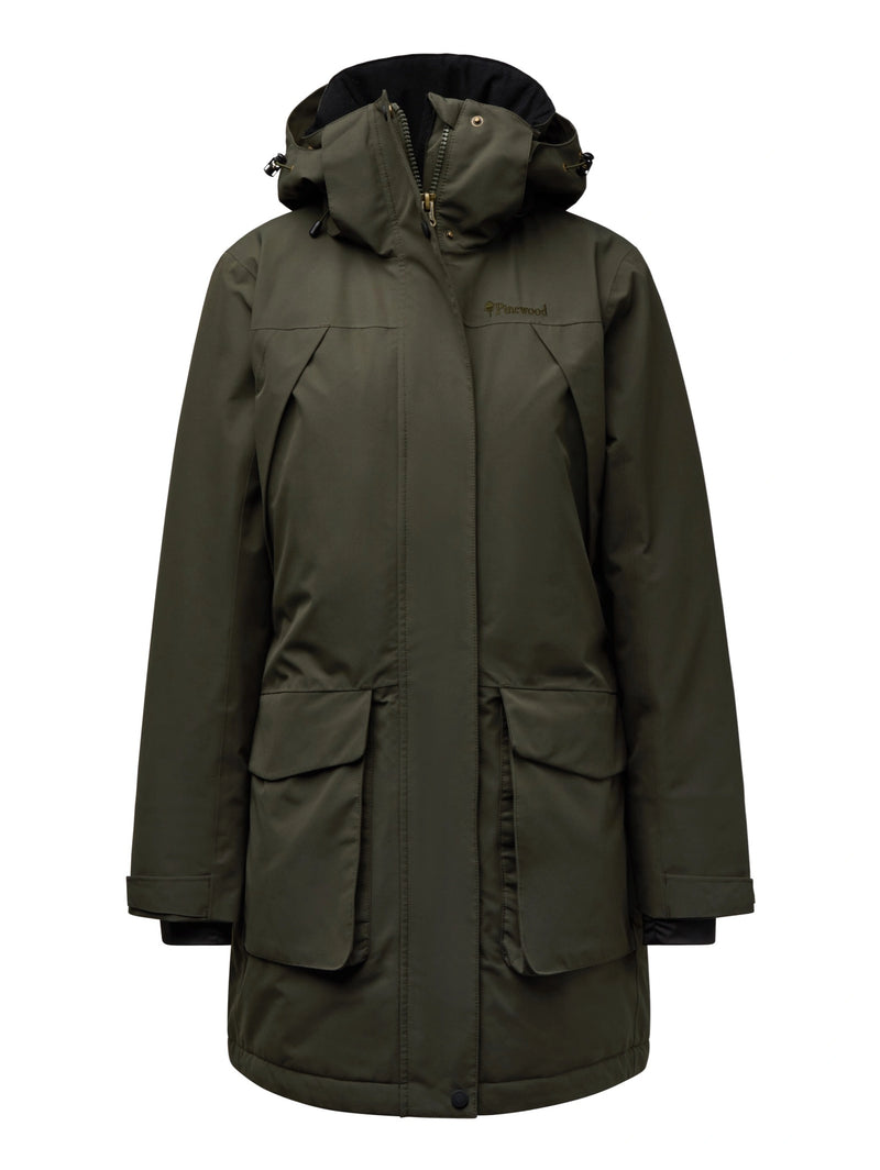 Afbeelding laden in Galerijviewer, Pinewood Wilda Padded Parka W, moss green
