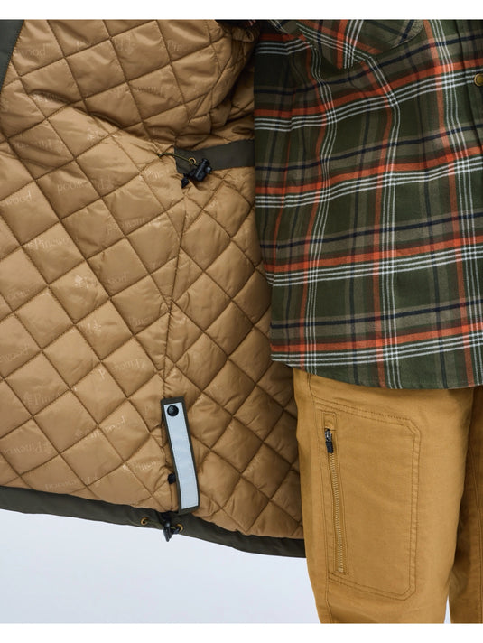 Pinewood Wilda Padded Parka W, moss green