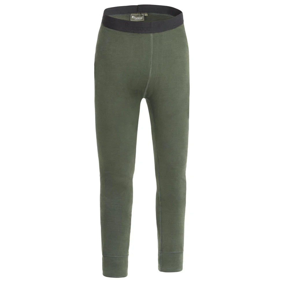 Pinewood Abisko Merino Base Layer Pants W, dark moss green